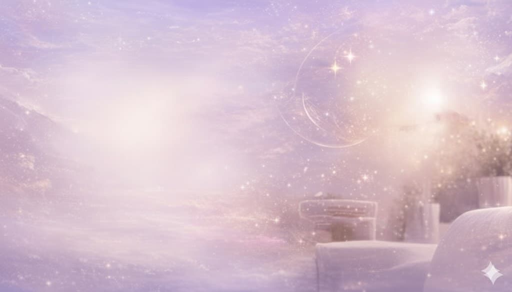 Fondo etéreo espiritual